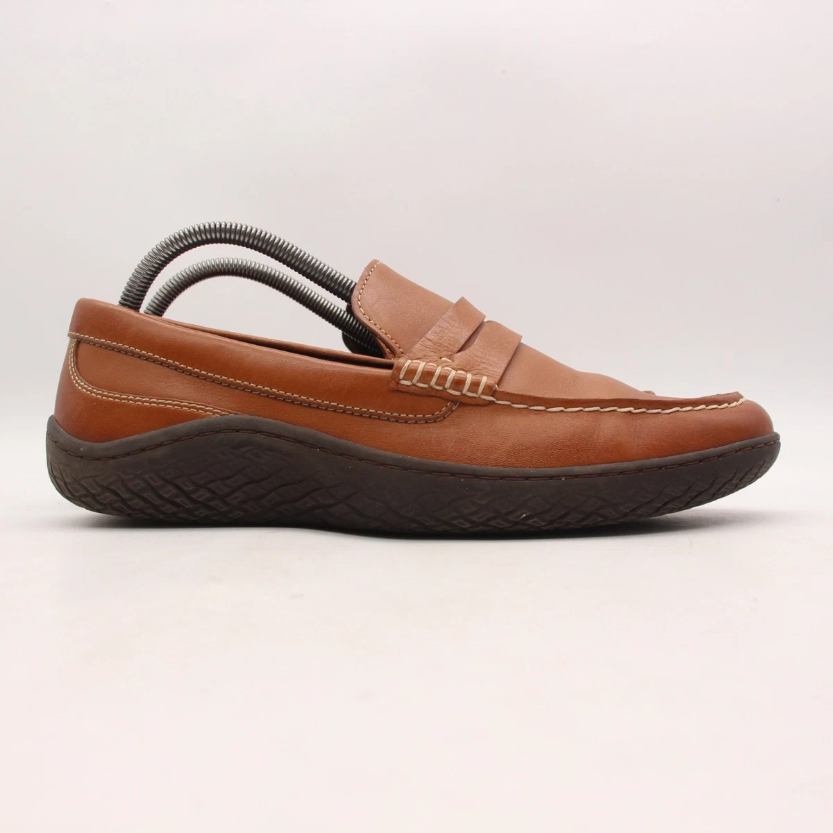 Sz 12 M Mens Cole Haan Air Grant Brown Leather Driver Loafers Shoes VGUC Cole Haan Air Grant Croc Print Drivers for Men | Lyst main image 2