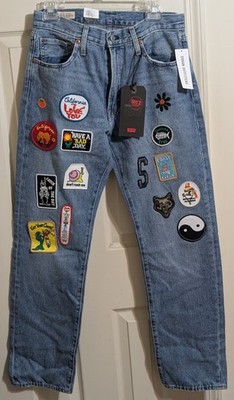  RARE!  Levi s Premium 551 Z Jeans Men's California Patches 31x32  NWT! 