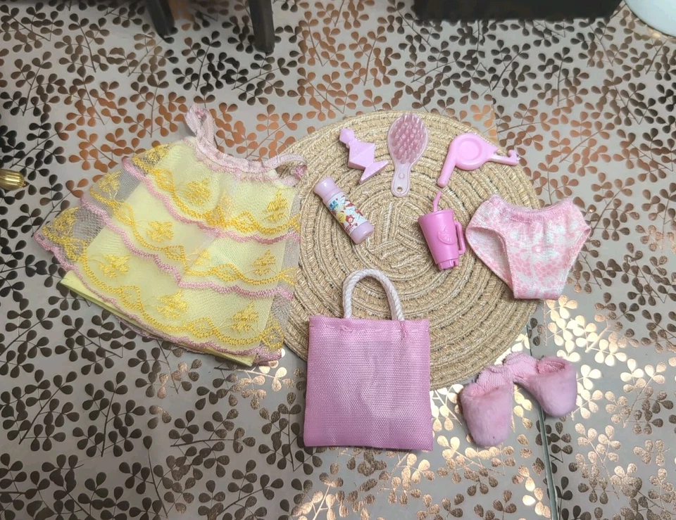Conjunto Francie Vintage - Número de Pijama #1271, Zapatillas, Calzoncillos, Bolso +++++ Foto 3 de 4