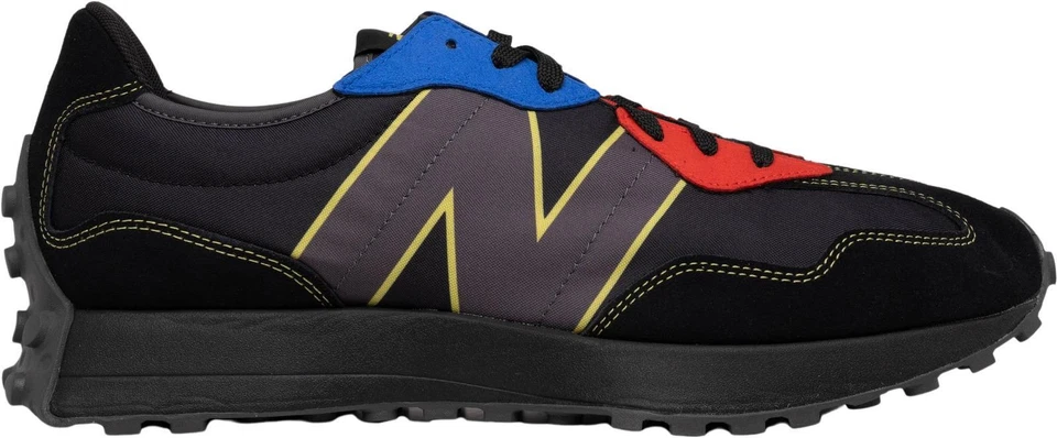 New Balance 327 Black Red Blue
