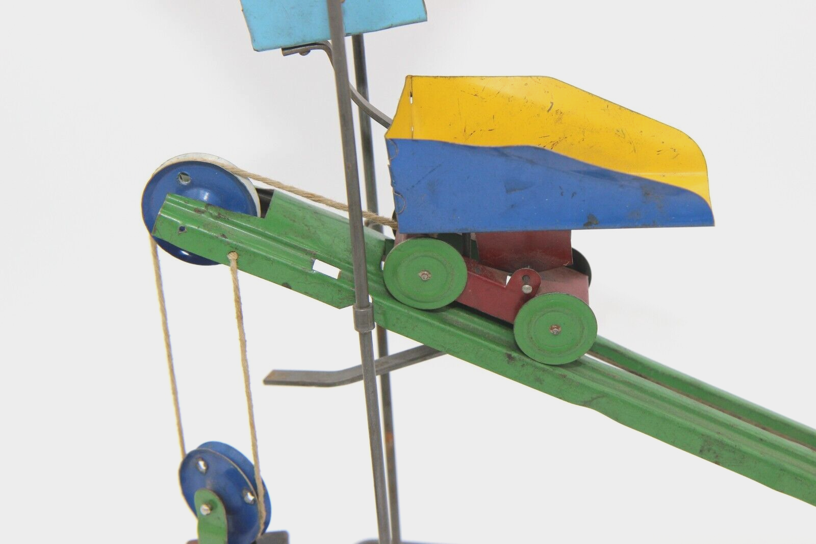 Vintage Wolverine Sandy Andy Sand Rock Quarry Crane Dump Tin Toy eBay