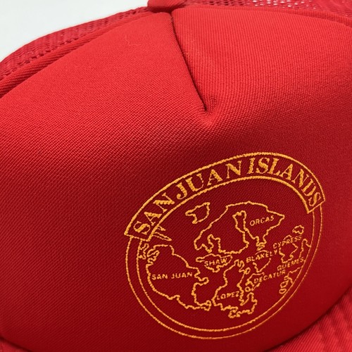 Sombrero Ajustable Vintage Años 80 Islas San Juan Pintura Puff Espuma Billete Plano Snapback - Imagen 2 de 11