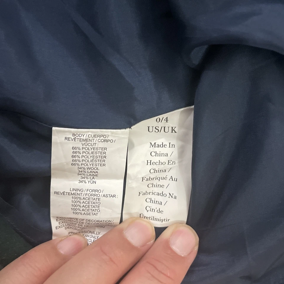 Falda Penguin Mungsingwear verde oscuro mezcla de lana línea A hasta la rodilla talla 0 Foto 4 de 4