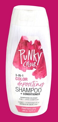 Punky Colour Pinktabulous 3-In-1 Color Depositing Shampoo & Conditioner 8.5 fl o