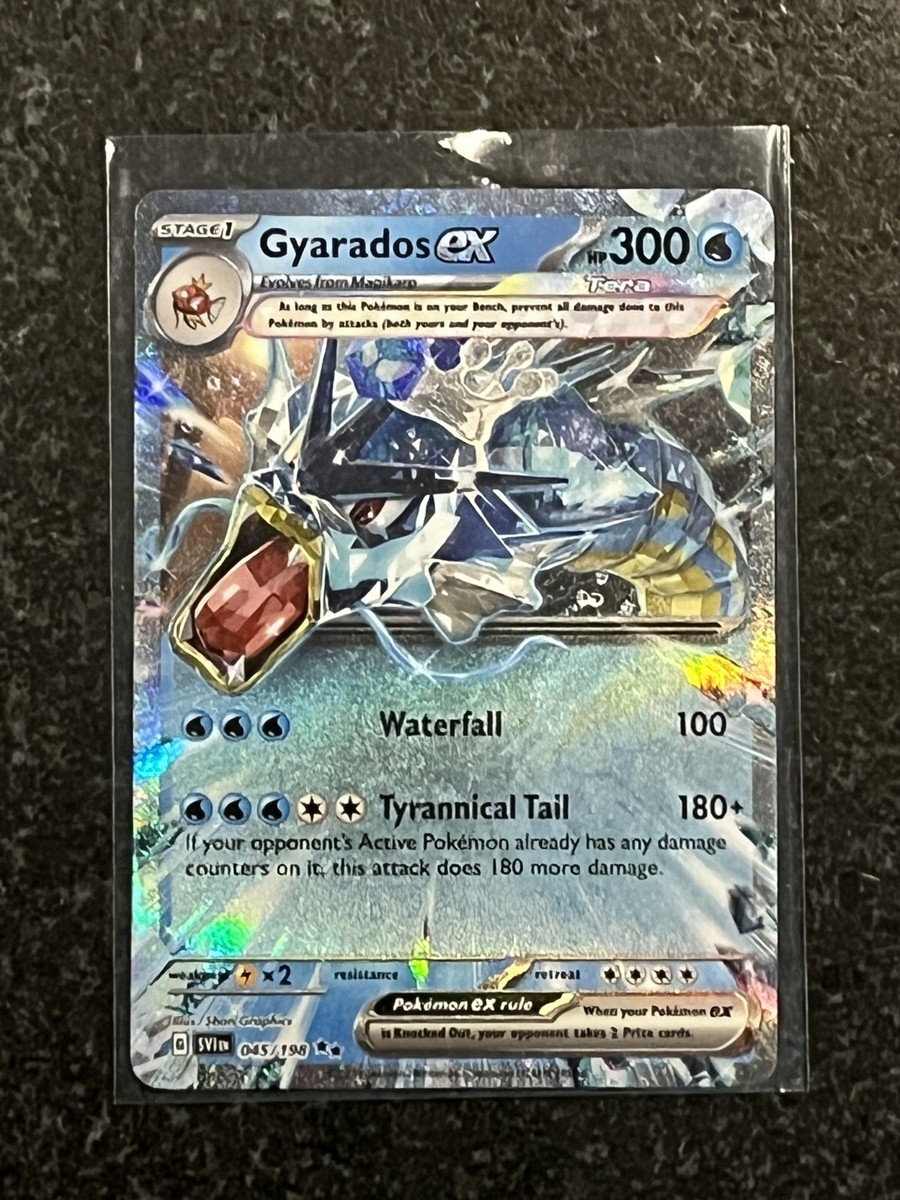 Gyarados ex 045/198 - Pokemon TCG Scarlet & Violet (2023 Gyarados ex 045/198 - Pokemon TCG Scarlet & Violet (2023