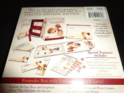 THE NOTEBOOK-Ltd Edition Gift Set w/Exclusive Keepsakes-Timeless