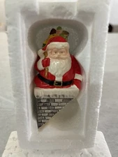 Dept 56 The Original Snow Village “Down the Chimney He Goes” #51586 Mint In Box