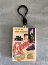 Walt Disney's Cinderella Keychain Key Fob Clip Greatest Since Snow White Disney