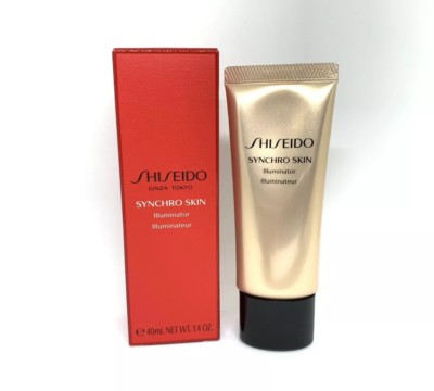 Shiseido Ginza Tokyo Synchro Skin Illuminator Pure Gold / Or Pur - 1.4 oz New