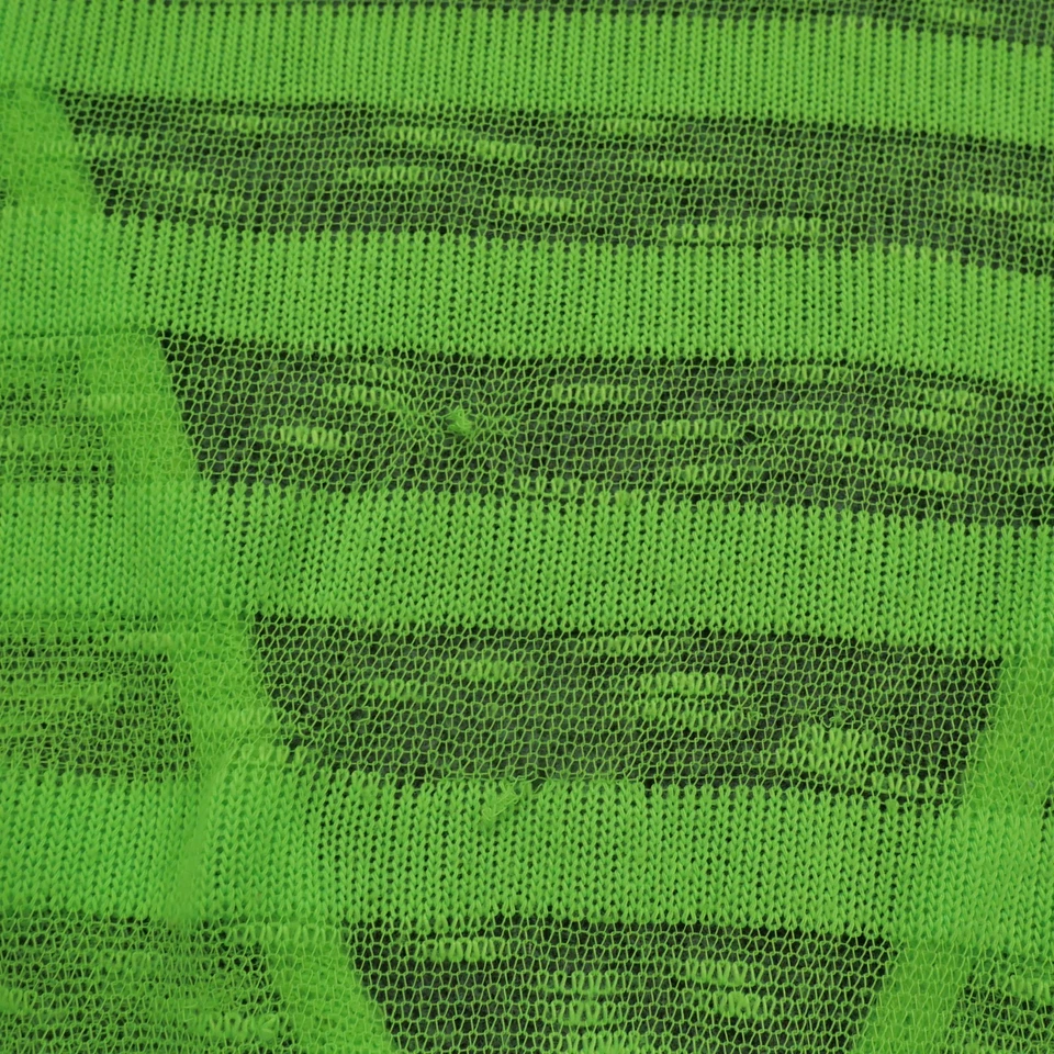 Oakley Cover Up Dress Womens Large Green Yellow Neon Mesh - Image 4 of 4