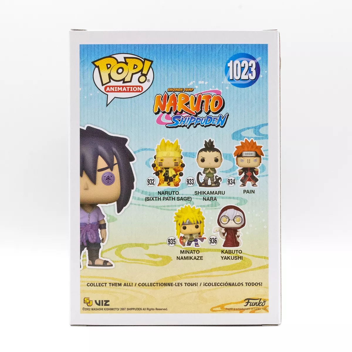 Link in Image Caption] Naruto Sasuke Uchiha Rinnegan Pop! Vinyl