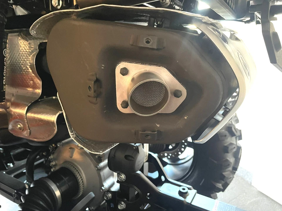 CFMOTO Cforce 850 1000 Endstücke schwarz G3 ab BJ 24 + Dichtungen + Funkensiebe - Bild 3 von 4