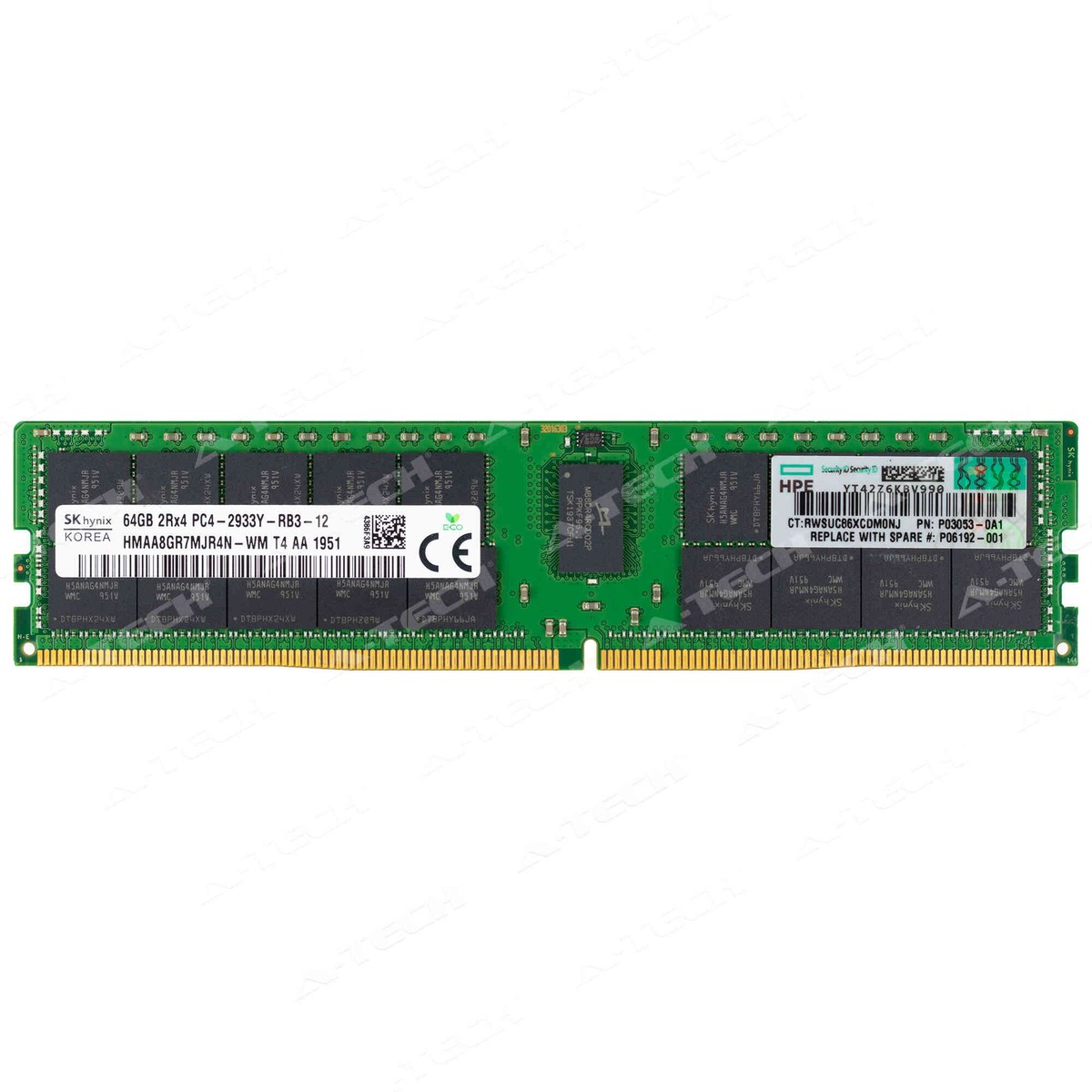 HP 64GB DDR4-2933 RDIMM P00930-B21 P06192-001 P03053-0A1 HPE