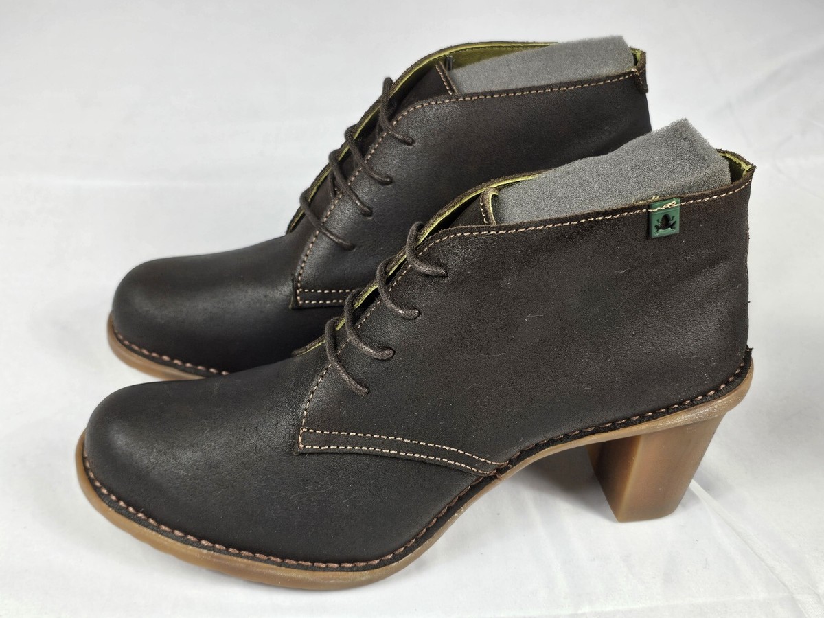 El Naturalista WAX Duna Stiefelette Ankle Boot Coffee Größe 41