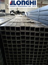 TUBOLARE FERRO QUADRO 30X30X2 mm. BARRA PROFILO 1 PEZZO da 3 METRI