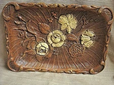 1944 Multi Products Inc MOLDED BOWL w/ FLORAL DESIGN