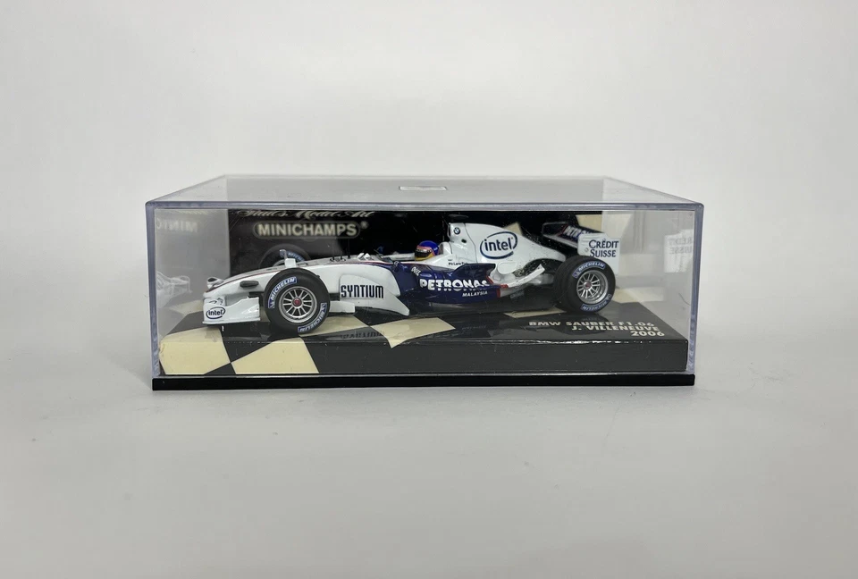 Minichamps BMW Sauber F1.06 J.Villeneuve 2006 1/43 - Immagine 4 di 4