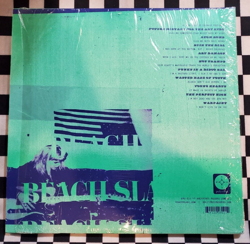 A Loud Bash Of Teenage Feelings LP by Beach Slang green marbled vinyl 2016 NM - Picture 2 of 4