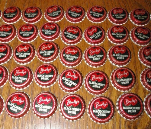 55 Old Cork Backed UNUSED Bireley's Black Cherry bottle caps Chisholm Minnesota - 第 7/9 張圖片