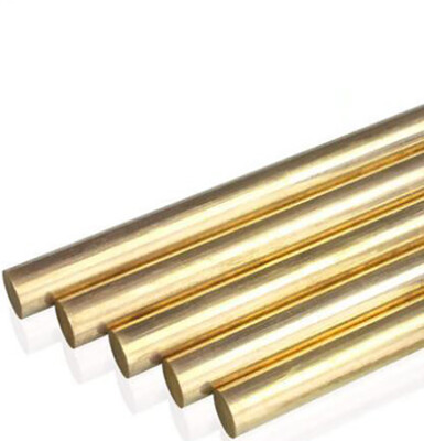 2x Messing Rundstab 6mm X 150mm - Für Drehbank Und DIY Projekte