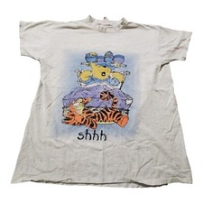 Vintage Winnie The Pooh Tigger Shirt ONE SIZE Sleepy Yet Sleepshirt OS Nightgown