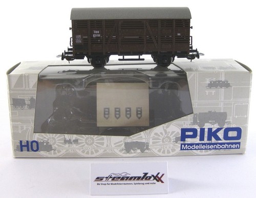 Piko 95009 H0  gedeckter Güterwagen Viehverschlagwagen ÖBB mit OVP X00001-19850 | Zustand: Gebraucht