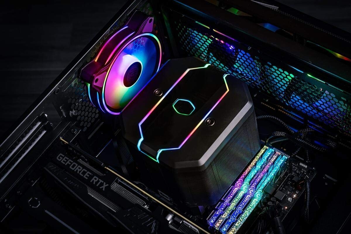 Cooler Master MasterFan MF120 Halo 3in1 RGB fans 3 x 120mm