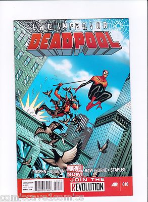 Deadpool #10 | 2013 Series | Near Mint-(9.2) | Spider-Man