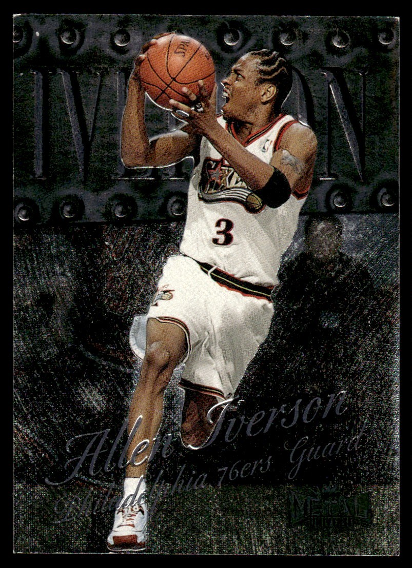 1998-99 Metal Universe Allen Iverson Philadelphia 76ers #33