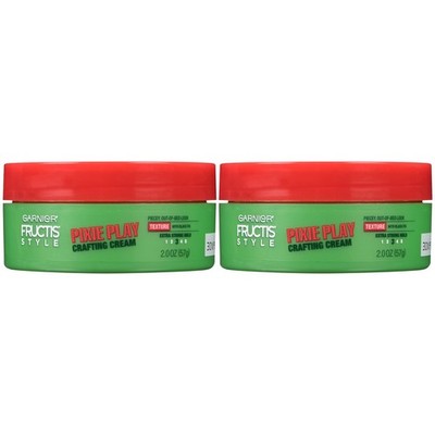Garnier Fructis Style Pixie Play Crafting Cream 2 Ounce Pack Of 2 Hair Styling