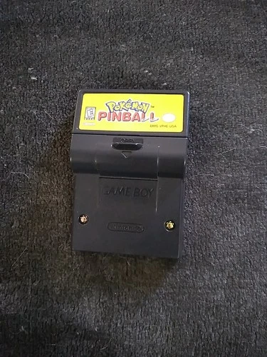 Pokemon Pinball (Nintendo Game Boy Color) W/Battery Cover - Tested