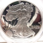 2000 One Ounce Proof American Silver Eagle With Original US Mint Box & COA