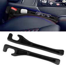 Car Seat Gap Filler Organizer 2 Pcs , No Drop Seat Guard with Phone Holder Soft