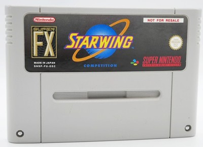 Starwing Competition - Not For Resale NFR Star Fox | Super Nintendo SNES