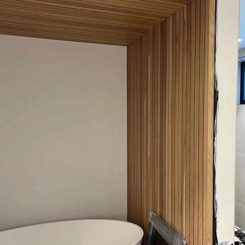 Placa Swaner Hardwood S4S 2"x6"x2' lisa manchada carvalho vermelho inacabado (pacote com 2) - Imagem 4 de 4