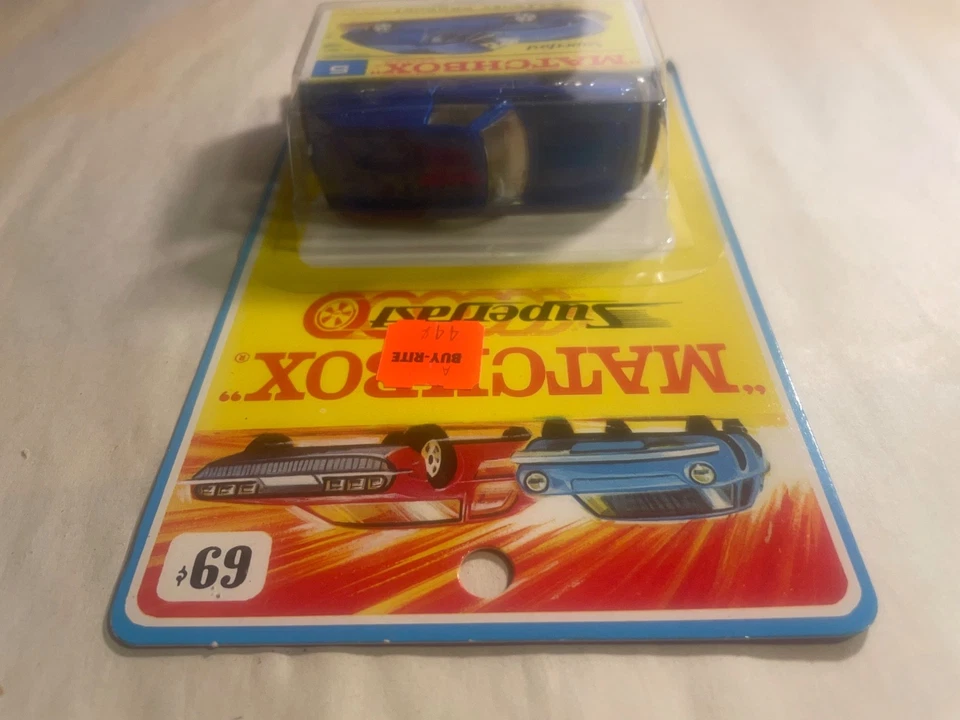 New on card Matchbox #5 Superfast Lotus Europa diecast car - Image 3 of 4