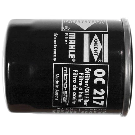 Filtro de aceite de motor MAHLE OC 217 Foto 2 de 4