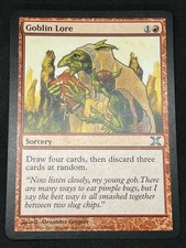 Magic the Gathering MTG Goblin Lore Red Core Set 10th Edition Uncommon
