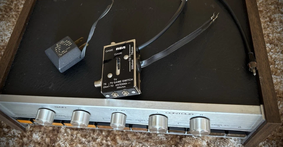 Atari Video Music C-240 | Sintetizador de video analógico 1976 | Funciona | Raro de colección Foto 2 de 4