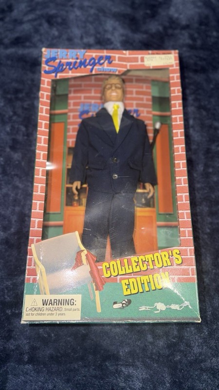 1998 Jerry Springer Show Collector's Edition 12" Studios Doll Action Figure