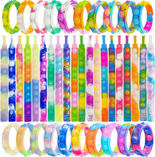 120 Pcs Pop Bubble Fidget Toys for Kids' Party Favors and Classroom Prizes