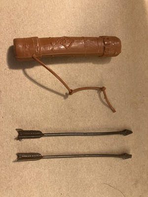 Vintage Johnny West  - Chief Cherokee Quiver and 2 Arrows