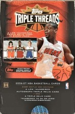 2006/07 Topps Triple Threads Basketball Hobby Box