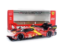 BBURAGO 1/24 - FERRARI 499P 3.0L TURBO V6 - WINNER 24H LE MANS 2023 26309-51