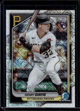 2024 Bowman Chrome Mega Box - Henry Davies #61 M/B Mojo Refractor (RC) 