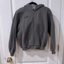 Comfrt Unisex Kids Zip Up Sweater Size XL