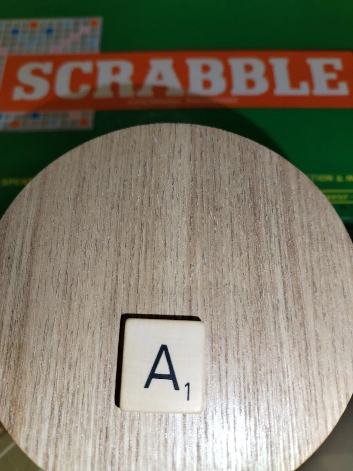 SCRABBLE Original von Spear-Spiele Ersatz Spielsteine aus Holz - Bild 2 von 4