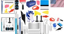 Window Tint Kit Vinyl Wrap Tool for Car Tinting Tools Windshield Large, 45 Pcs