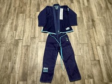 FUJI Jiu Jitsu Gi Donna W0 Blu Navy Suparaito BJJ Kimono Jean Jacques Machado
