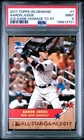 2017 Topps On Demand All Star Game Homage to 1987 #1 Aaron Judge Rookie RC PSA 9